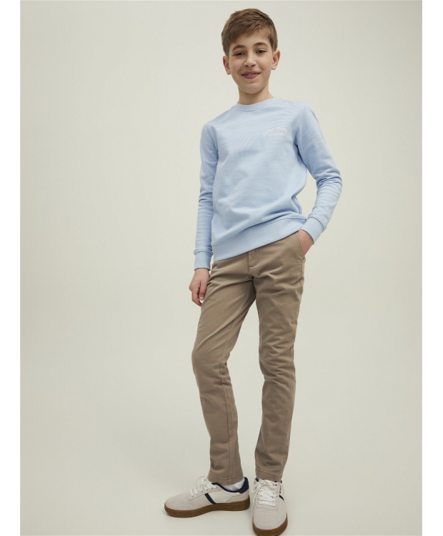 JACK & JONES Junior beige bukser til drenge billede 3