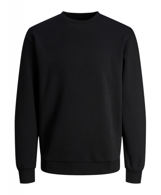 JACK & JONES Junior crew sweatshirt til drenge – sort billede 1