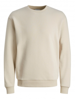 JACK & JONES Junior crew sweatshirt til drenge – moonbeam