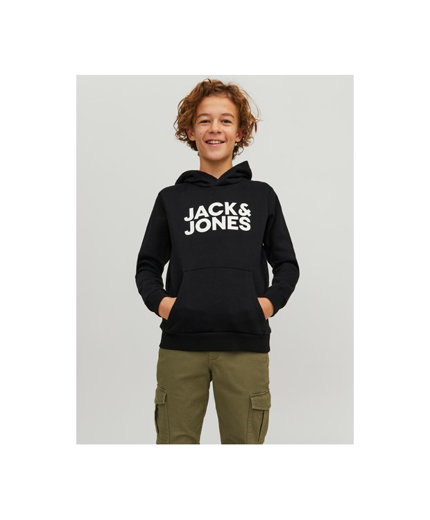 JACK & JONES Junior 2-pak hoodies til drenge – sort og navy billede 4