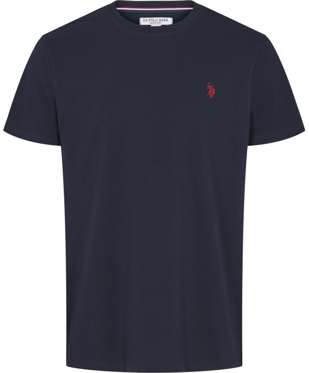 U.S. POLO ASSN Arjun T-shirt til herre – navy regular fit billede 1