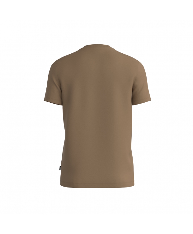 BOSS crew neck T-shirt til herre – beige regular fit – Outlet billede 2