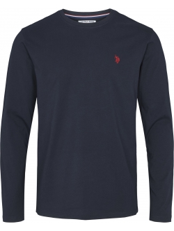 U.S. POLO ASSN Brolin langærmet T-shirt til herre – navy