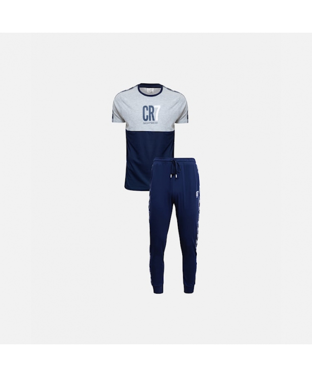 CR7 pyjamas i navy til dreng – Outlet billede 1