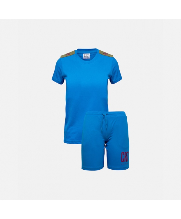 CR7 pyjamas i blå til drenge billede 1