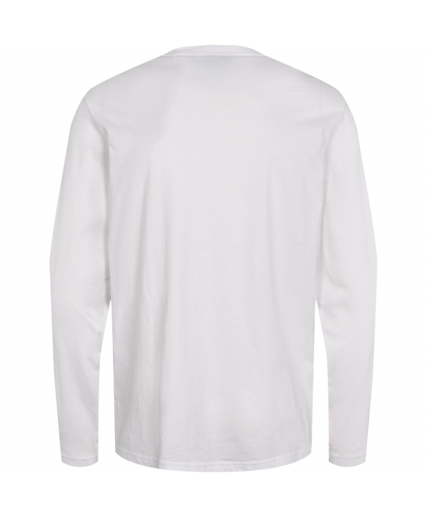 U.S. POLO ASSN Brolin langærmet T-shirt til herre – hvid billede 2
