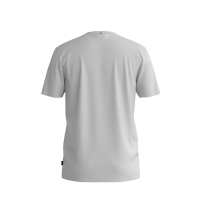 BOSS kortærmet merceriseret t-shirt i hvid til herre| Slim fit|