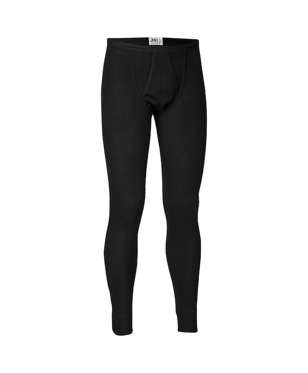 JBS long johns original sort til herre i 100 % bomuld billede 3