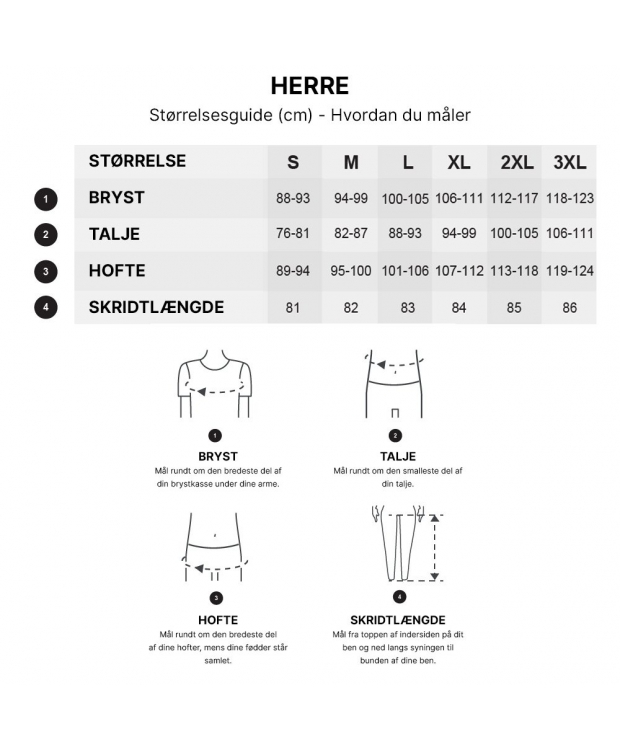 3 par JBS underbukser i sort til herre – 100 % bomuld – detaljebillede 2