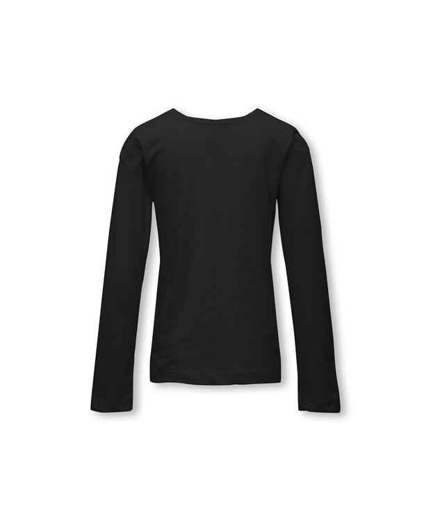KIDS ONLY KOGNEW sort langærmet T-shirt til piger billede 3