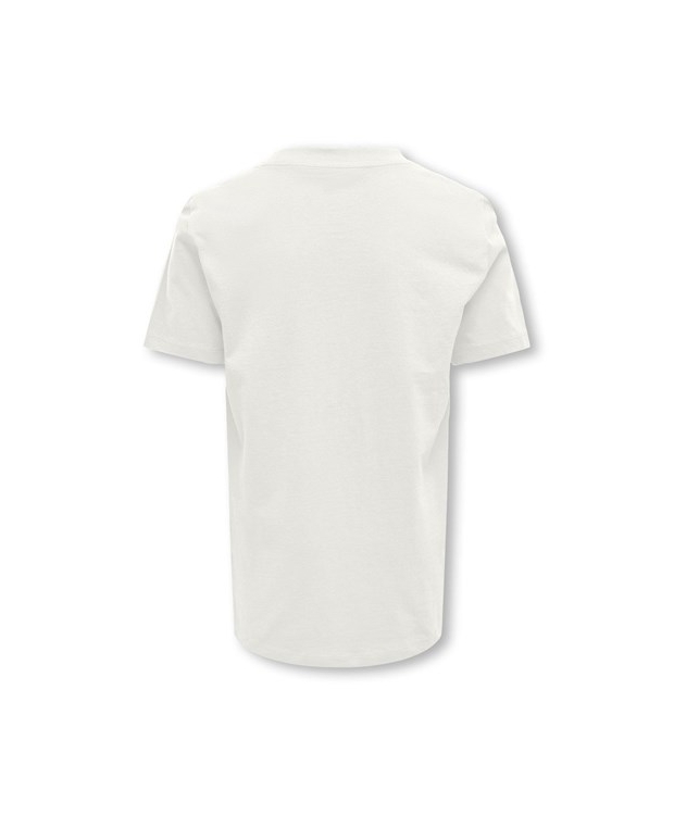 KIDS ONLY KOBMARINUS hvid regular fit T-shirt til drenge billede 2