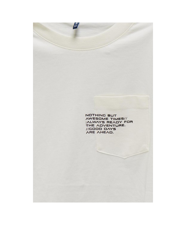 KIDS ONLY KOBMARINUS hvid regular fit T-shirt til drenge billede 3
