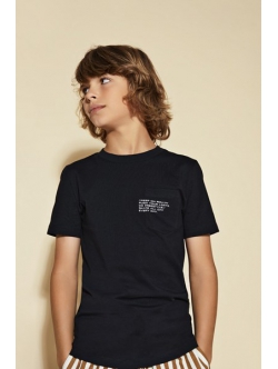 KIDS ONLY KOBMARINUS sort regular fit T-shirt til drenge