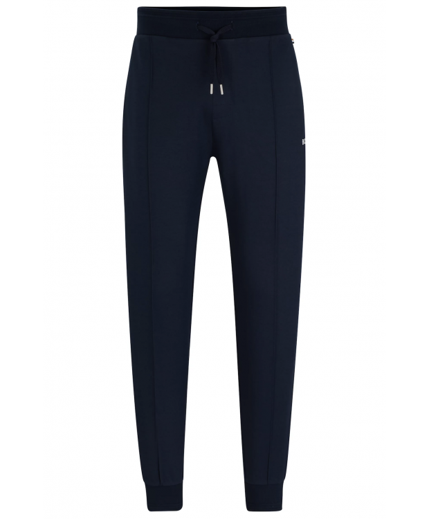 BOSS sweatpants i navy til herre billede 1