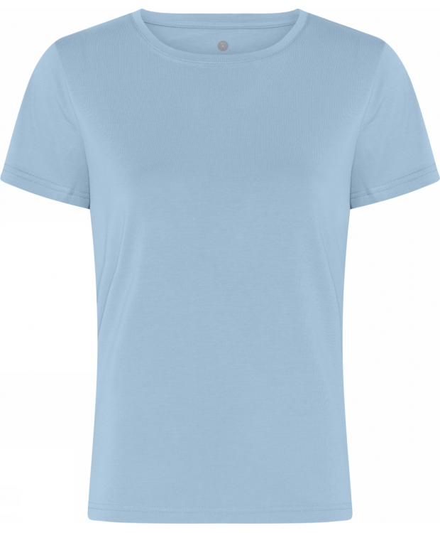JBS of Denmark Women bambus T-shirt i lyseblå til kvinder billede 3