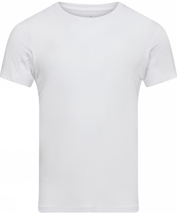 JBS of Denmark absorberende bambus T-shirt i hvid til mænd billede 2
