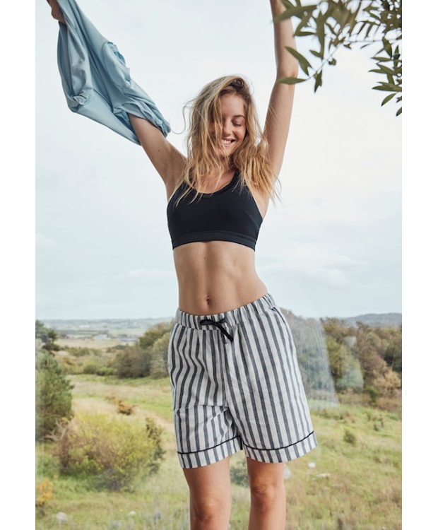 JBS of Denmark Women multifarvede pyjamasshorts i bomuld billede 1