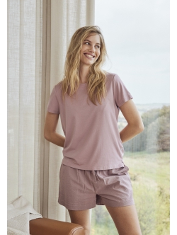 JBS of Denmark Women bambus T-shirt i rose til kvinder