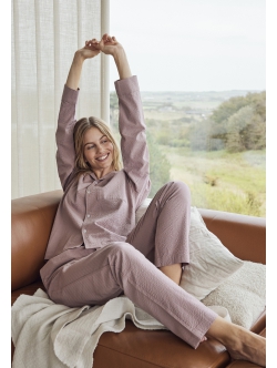 JBS of Denmark Women bambus pyjamasbukser i rose til kvinder