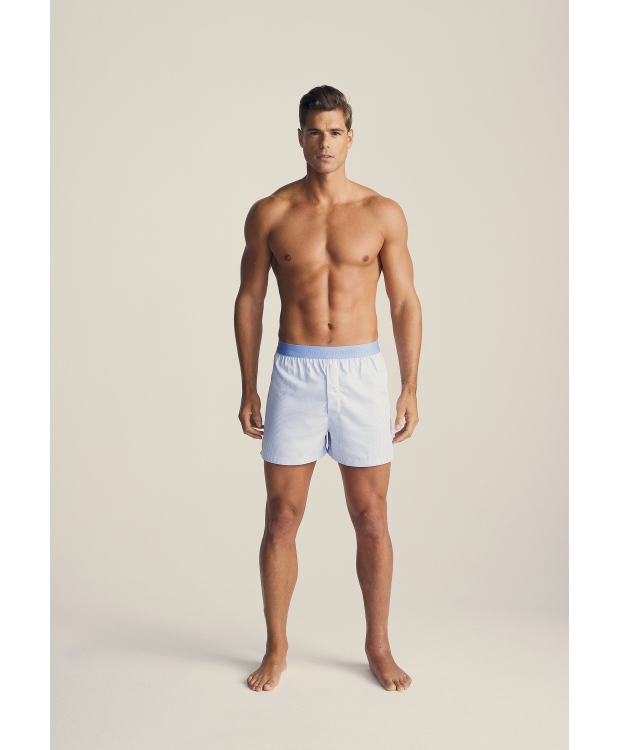 JBS of Denmark 2-pak bambus boxershorts i blå til mænd billede 1