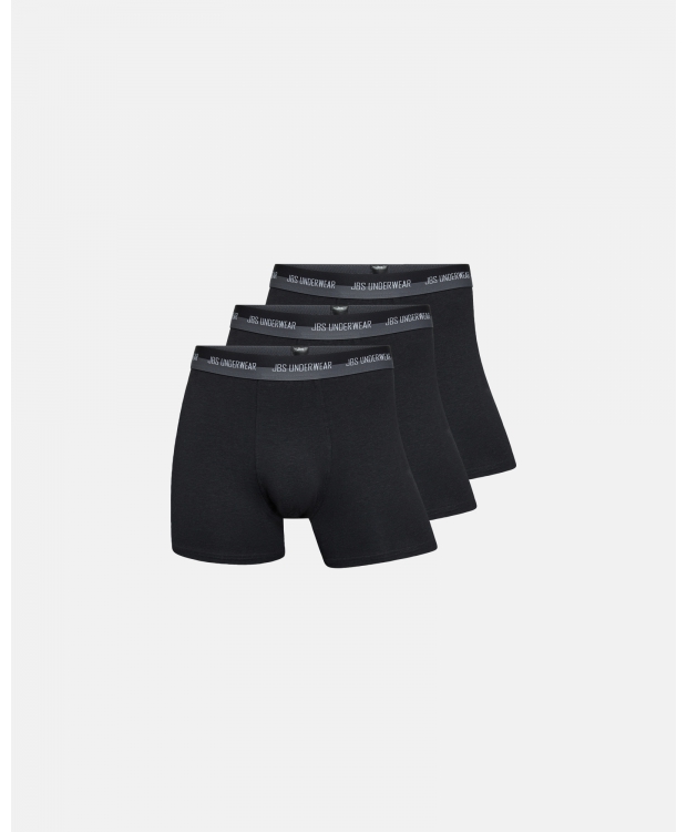 JBS 3-pak hamp boxershorts i sort til mænd – Outlet billede 4