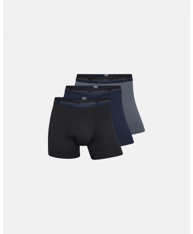 JBS 3-pak hamp boxershorts i multifarvet til mænd billede 8