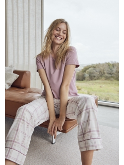 JBS of Denmark Women flannelbukser i multifarvet - OUTLET
