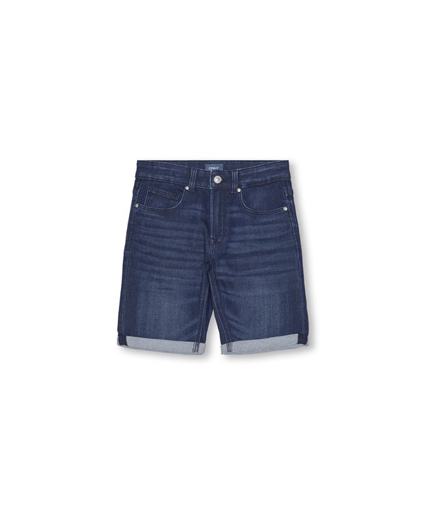 KIDS ONLY KOBPLY denimshorts i mørkeblå til drenge – Outlet billede 2