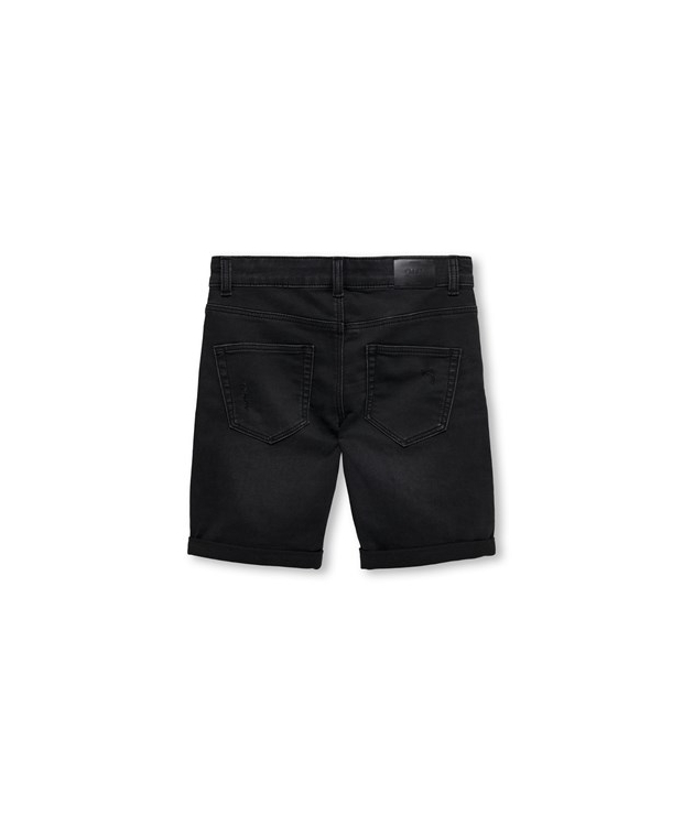 KIDS ONLY KOBPLY denimshorts i sort til drenge billede 2