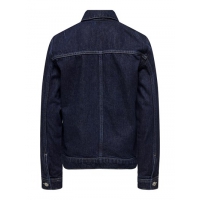 KIDS ONLY KOBDUKE denimjakke i mørkeblå til drenge