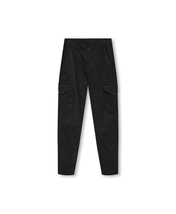 KIDS ONLY KOBMAXWELL cargobukser i sort til drenge – Outlet billede 1