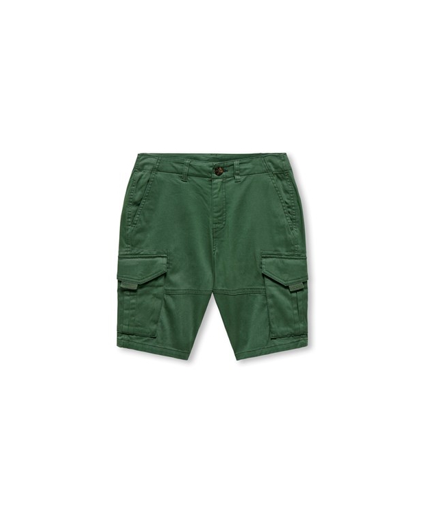 KIDS ONLY KOBMAXWELL cargo shorts i mørkegrøn til drenge billede 2