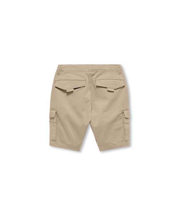 KIDS ONLY KOBMAXWELL cargo shorts i white pepper til drenge billede 2