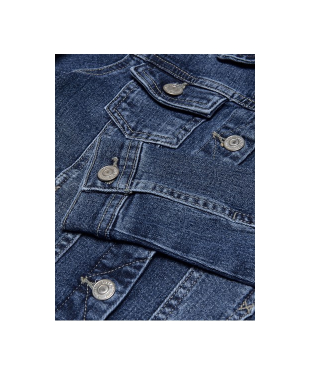 KIDS ONLY KOGSARA blå denim jakke til piger billede 5