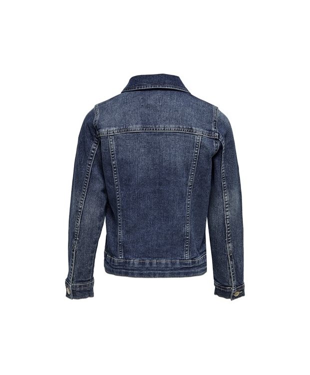 KIDS ONLY KOGSARA blå denim jakke til piger billede 3