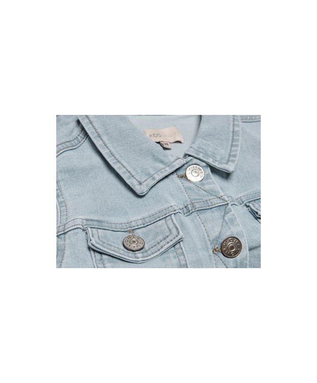 KIDS ONLY KOGSARA lyseblå denim jakke til piger billede 5