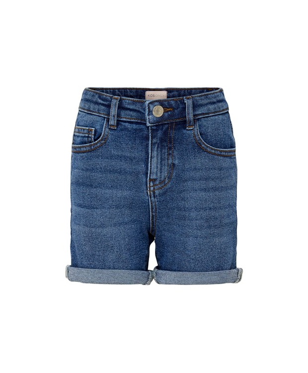KIDS ONLY KOGPHINE regular fit shorts i mørkeblå til piger – Outlet billede 2