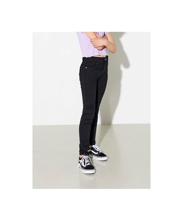 KIDS ONLY KONRAIN skinny fit jeans i sort til piger billede 1