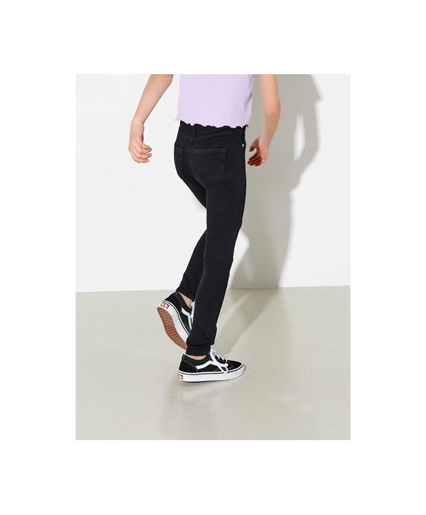 KIDS ONLY KONRAIN skinny fit jeans i sort til piger billede 3
