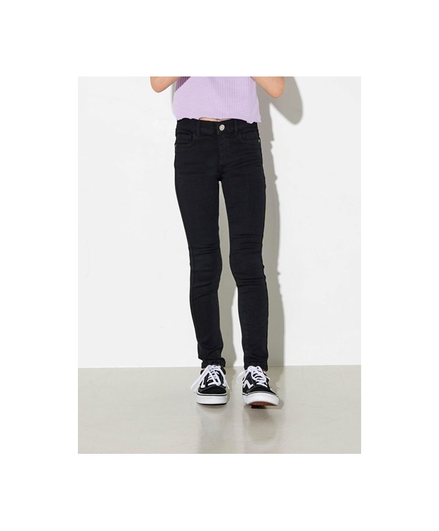 KIDS ONLY KONRAIN skinny fit jeans i sort til piger billede 2