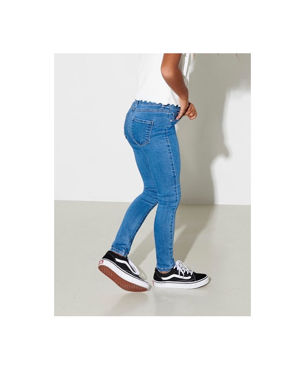 KIDS ONLY KONRAIN denim skinny fit jeans i lyseblå til piger billede 3