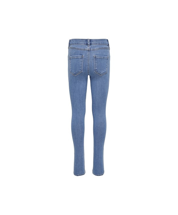 KIDS ONLY KONRAIN denim skinny fit jeans i lyseblå til piger billede 6