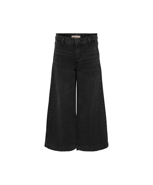 KIDS ONLY KOGCOMET wide fit jeans i sort til piger billede 4