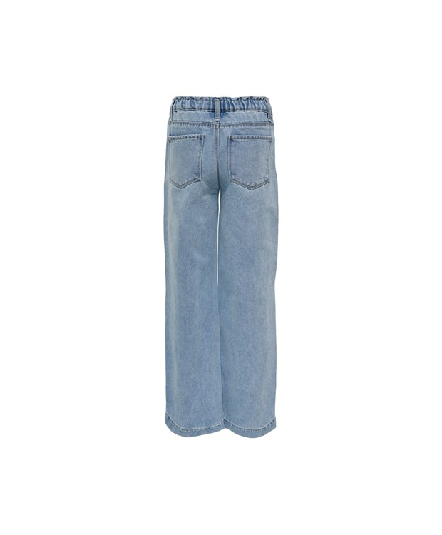 KIDS ONLY KOGCOMET wide fit jeans i lyseblå til piger billede 3