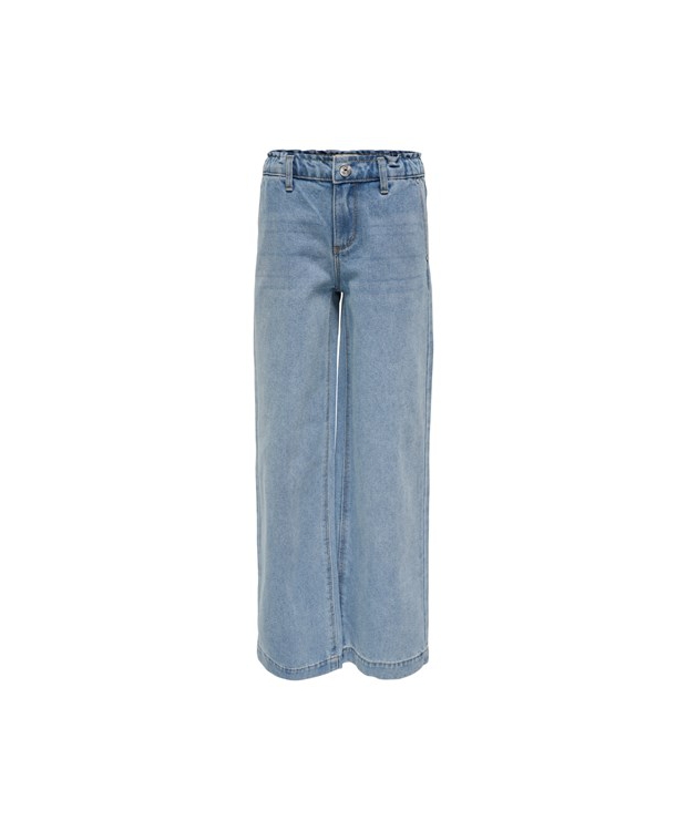 KIDS ONLY KOGCOMET wide fit jeans i lyseblå til piger billede 2