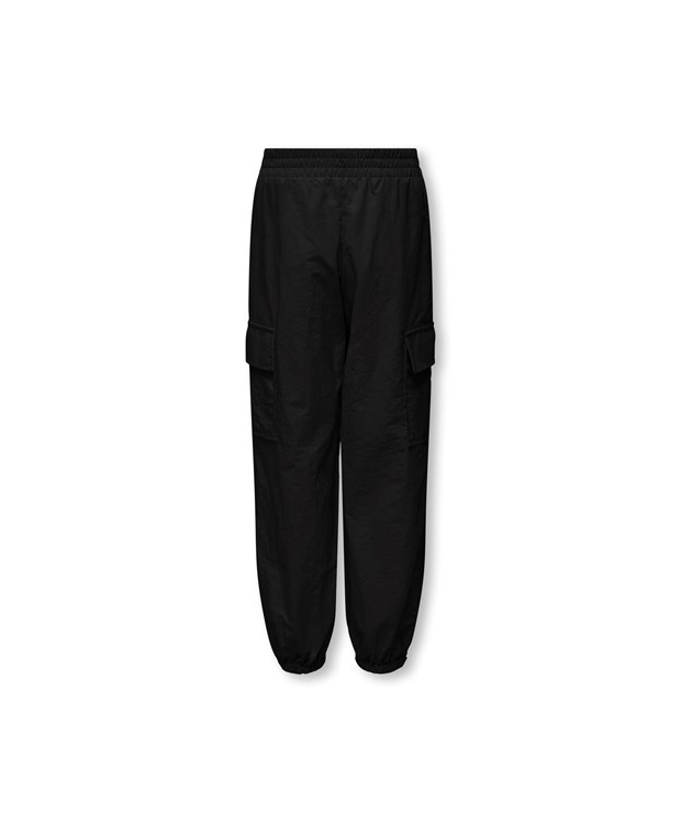 KIDS ONLY KOGECHO loose fit cargo bukser i sort til piger billede 3