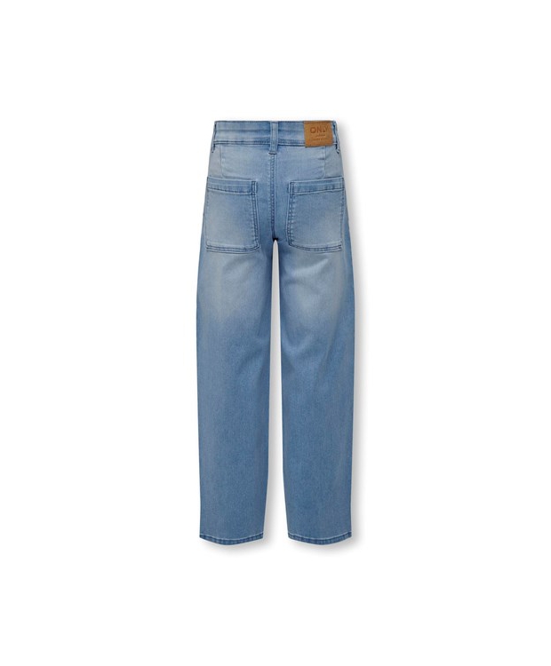 KIDS ONLY KOGSYLVIE wide fit jeans i lyseblå til piger billede 3