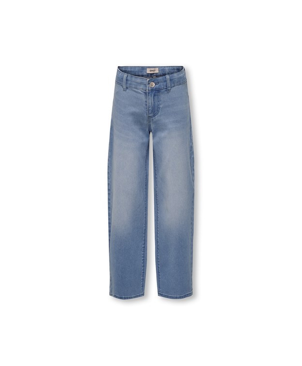 KIDS ONLY KOGSYLVIE wide fit jeans i lyseblå til piger billede 2