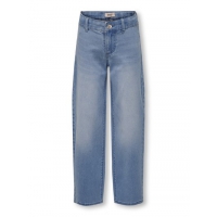 KIDS ONLY KOGSYLVIE wide fit jeans i lyseblå til piger