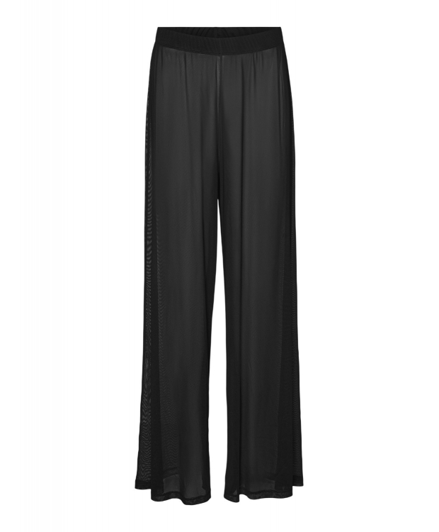 Vero Moda VMFAY loose fit beach pants i sort til kvinder - OUTLET billede 1